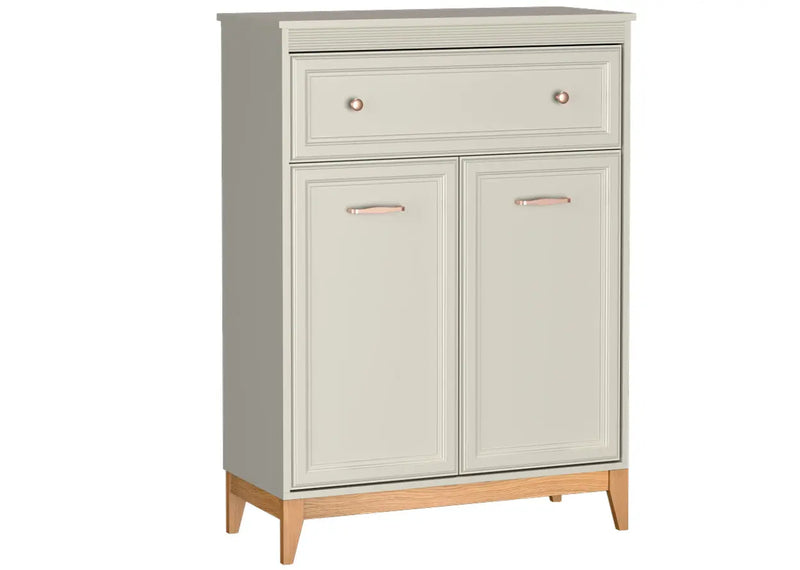 Komoda Windsor  04 kaszmir+dąb z boku. Heydoo.pl