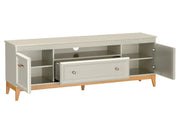 Szafka RTV Windsor 09 kaszmir z otwartymi szafkami. I Heydoo.pl