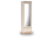Wąska szafa kaszmir z lustrem W18