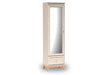 Wąska szafa kaszmir z lustrem W18