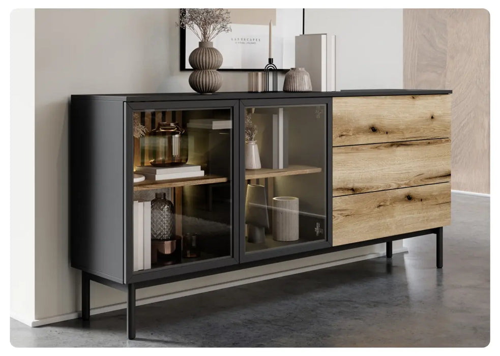 Duża komoda z podświetleniem Lang