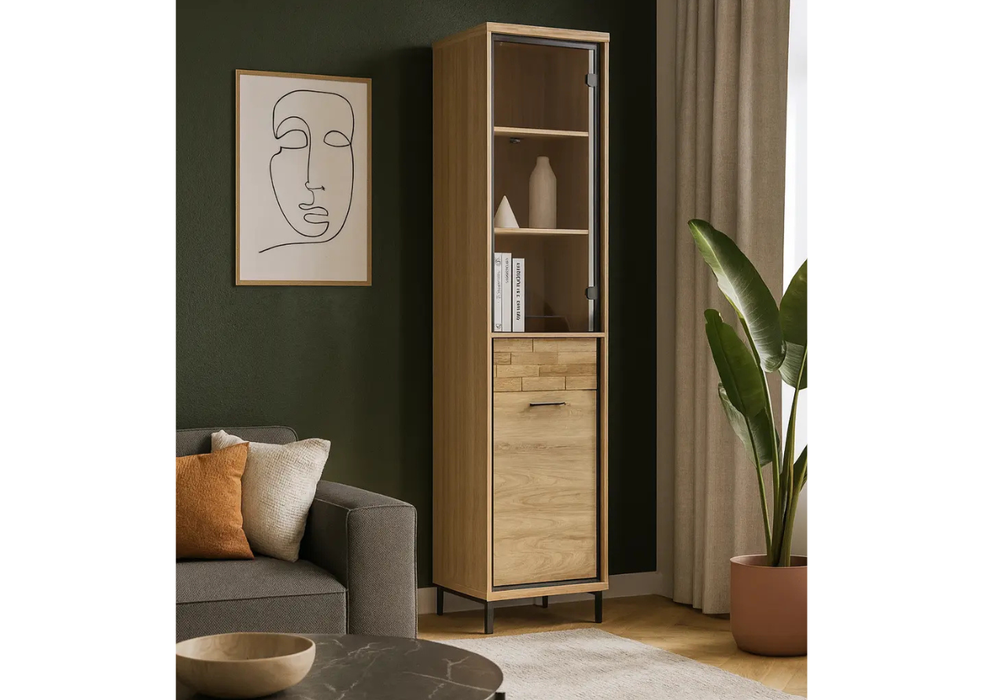 Modna wąska Witryna Mediolan Jarstol