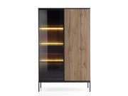 Witryna na alkohol od przodu z podświetleniem Solar D.CD104