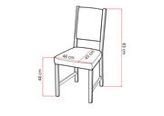 Krzesło Milo - Komfort, Elegancja i Polska Jakość wymiary