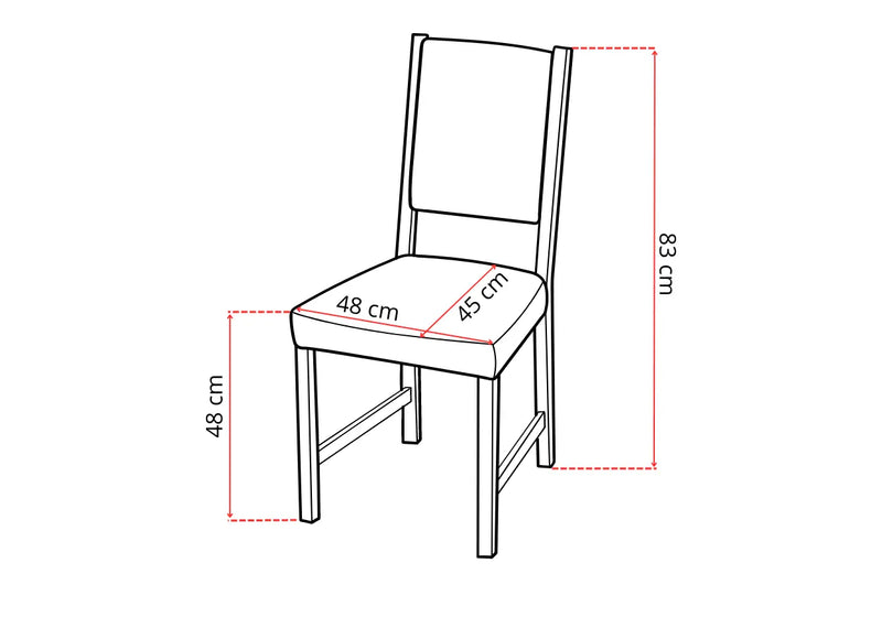 Krzesło Milo - Komfort, Elegancja i Polska Jakość wymiary