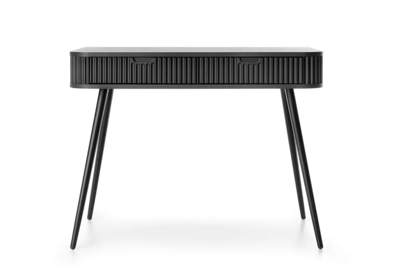 Elegancka, czarna toaletka z czarnymi nogami!