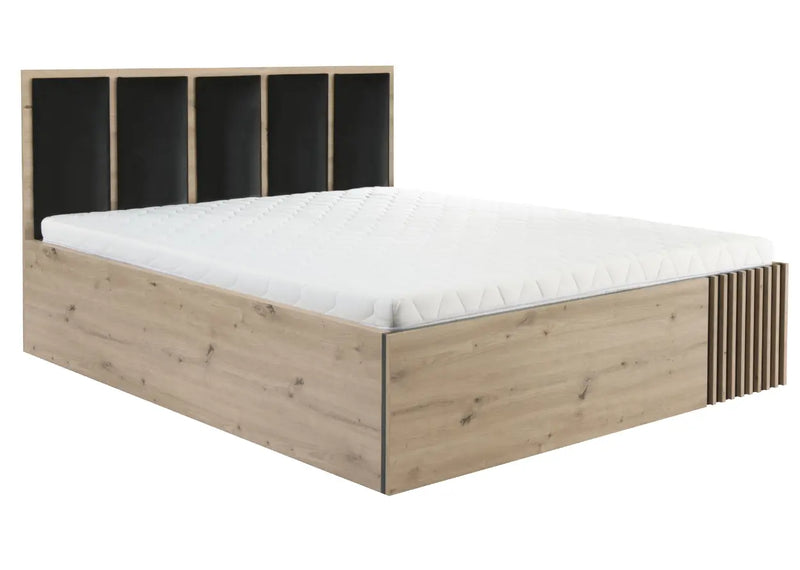 Łóżko z pojemnikiem do sypialni