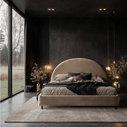 Łóżko tapicerowane Modi w modnej aranżacji I Heydoo.pl