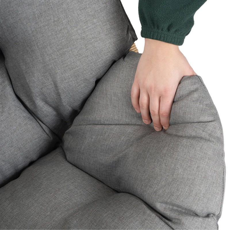 Miękka poduszka sofy ogrodowej KEZO – wygodne siedzisko z grubym wypełnieniem