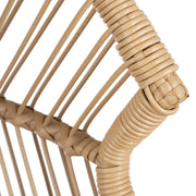 Detal plecionki technorattanowej sofy ogrodowej KEZO – trwała konstrukcja mebli ogrodowych