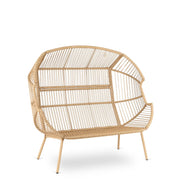 Konstrukcja sofy ogrodowej KEZO z technorattanu – trwały stelaż mebla ogrodowego